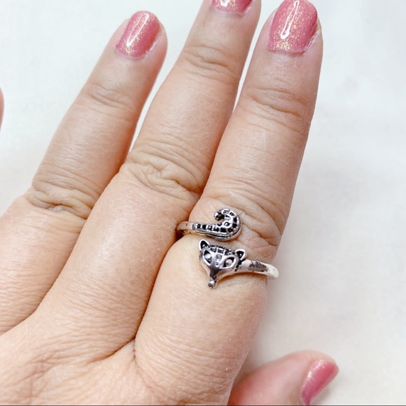 ❣️$25/3❣️ Little Fox Sliver Plated Ring - Picture 4 of 10